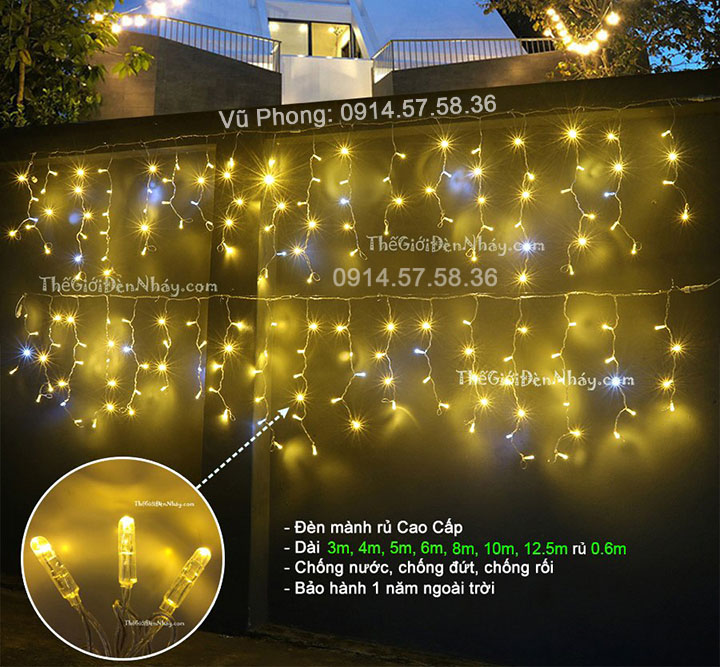 LED rèm châu âu LED Mành Châu Âu